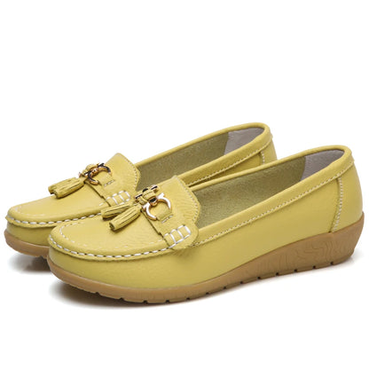 Mocassim en Cuir Orthopédiques Femmes - Marie
