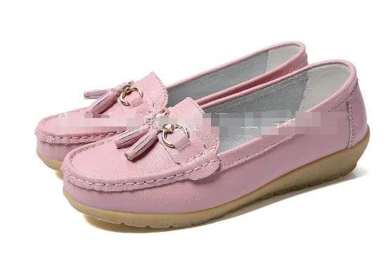 Mocassim en Cuir Orthopédiques Femmes - Marie
