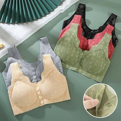 Soutien-gorge à Boutons Respirant - LiftPlus