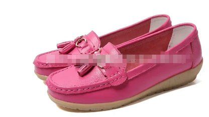 Mocassim en Cuir Orthopédiques Femmes - Marie