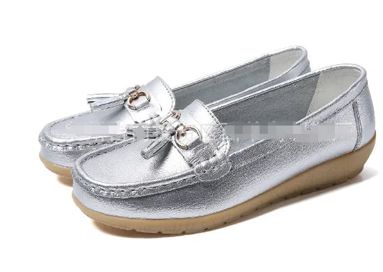 Mocassim en Cuir Orthopédiques Femmes - Marie